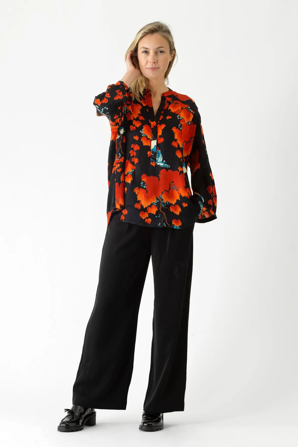 acer_black_darcy_shirt_0.webp Store One Hundred Stars Acer Black Darcy Shirt