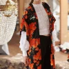 Cheap One Hundred Stars Acer Black Midi Kimono