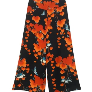 Store One Hundred Stars Acer Black Palazzo Pant