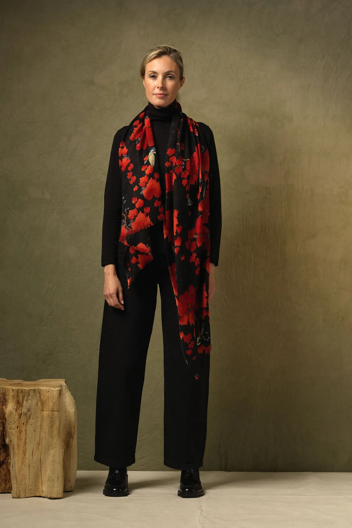 acer_black_wool_scarf_0-1.webp Shop One Hundred Stars Acer Black Wool Scarf