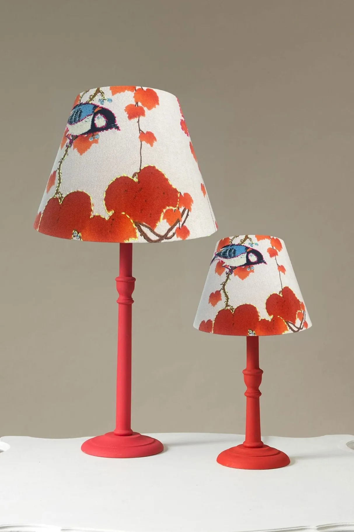 acer_red__tapered_lampshade_0-1.webp Cheap One Hundred Stars Acer Red 12" Tapered Lampshade