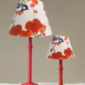 Flash Sale One Hundred Stars Acer Red 14" Tapered Lampshade