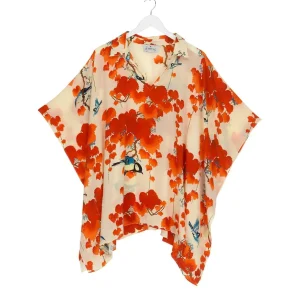 Store One Hundred Stars Acer Red Tunic Top