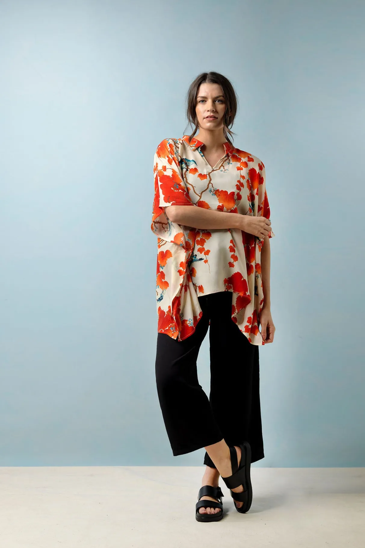 acer_red_tunic_top_2.webp Store One Hundred Stars Acer Red Tunic Top
