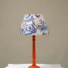 Sale One Hundred Stars Ancient Columns Blue 14" Tapered Lampshade