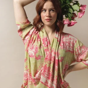 Shop One Hundred Stars Ancient Columns Olive Rachel Dress