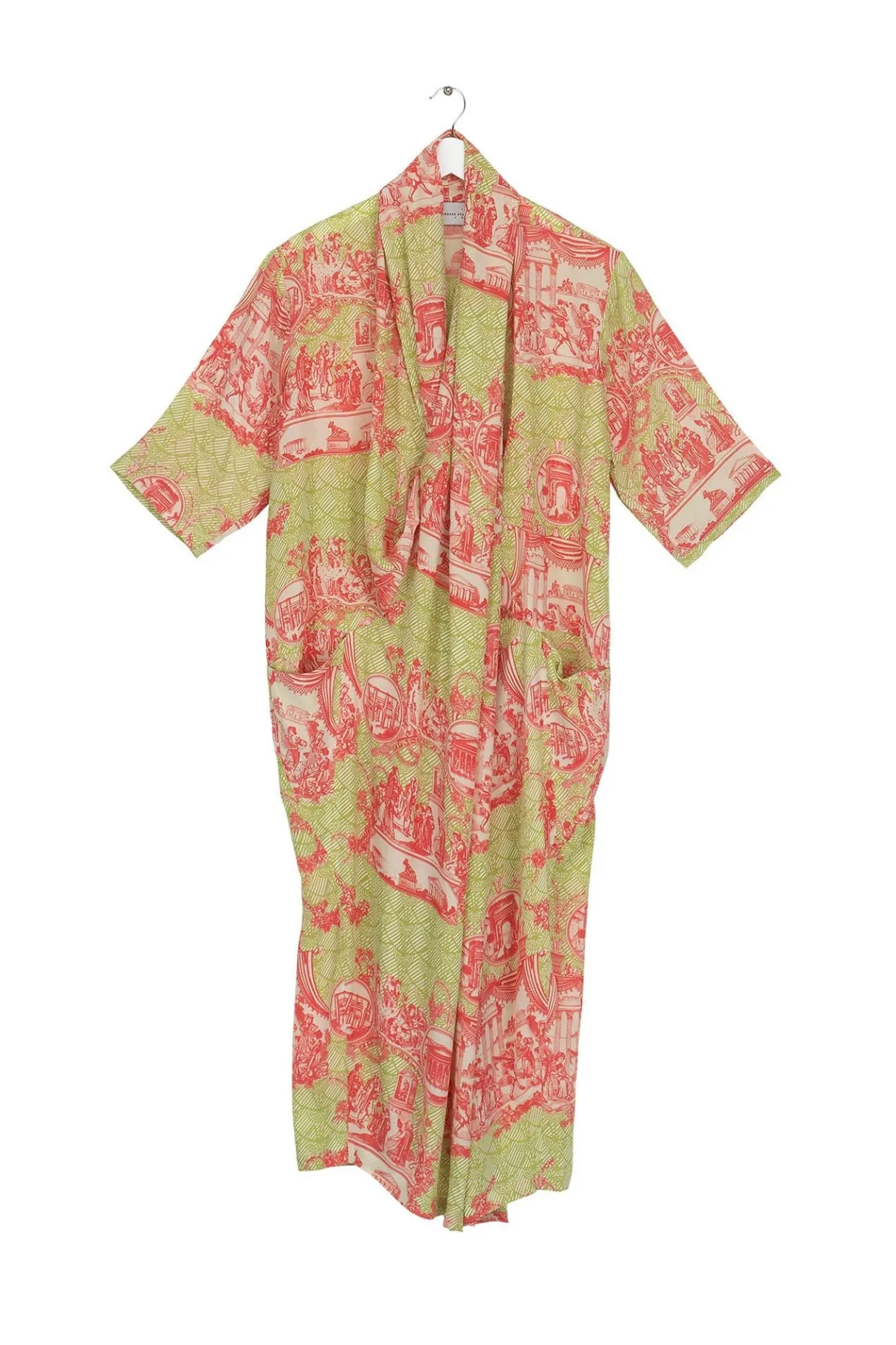 ancient_columns_olive_rachel_dress_5.webp Shop One Hundred Stars Ancient Columns Olive Rachel Dress
