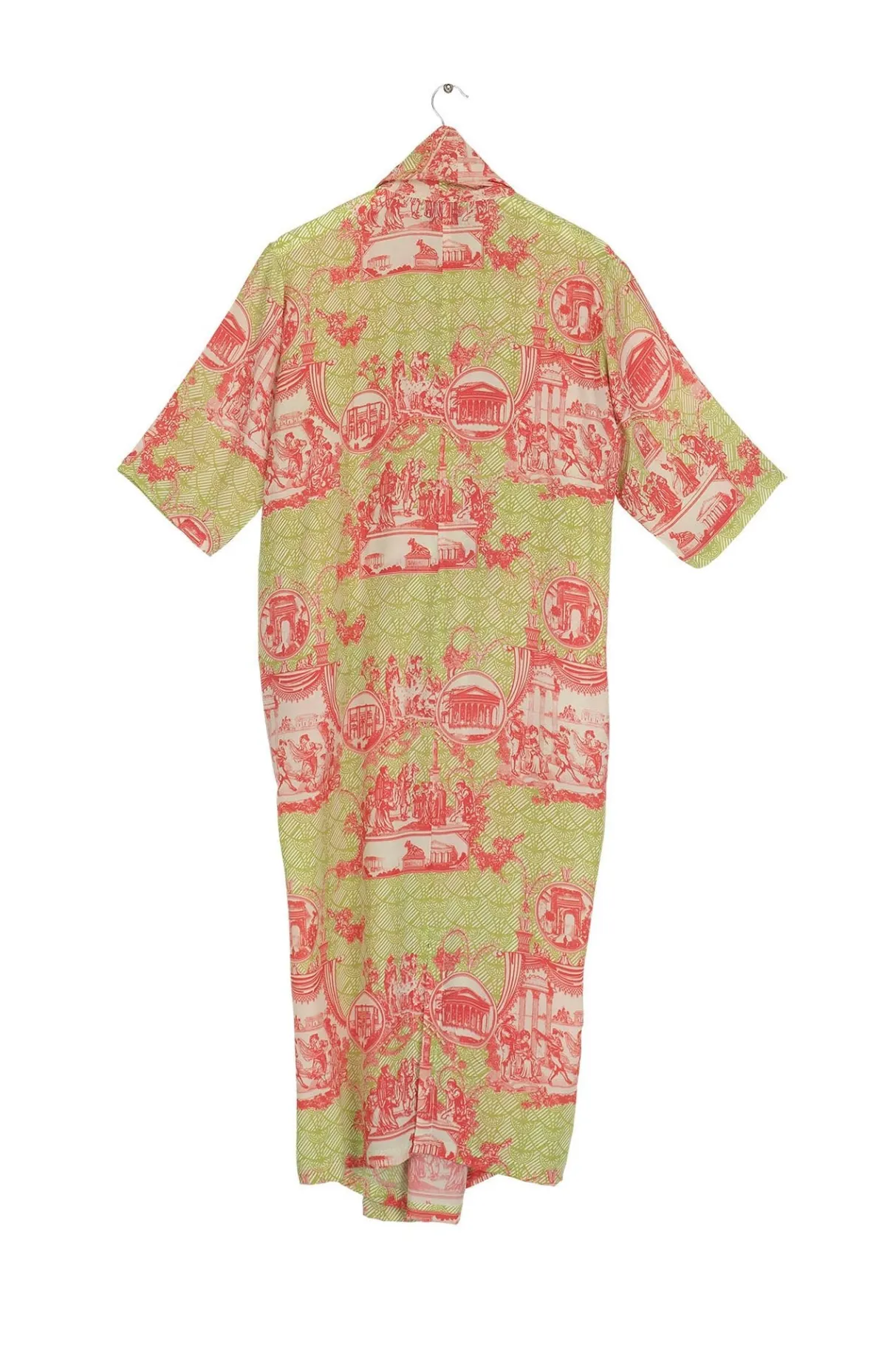 ancient_columns_olive_rachel_dress_6.webp Shop One Hundred Stars Ancient Columns Olive Rachel Dress