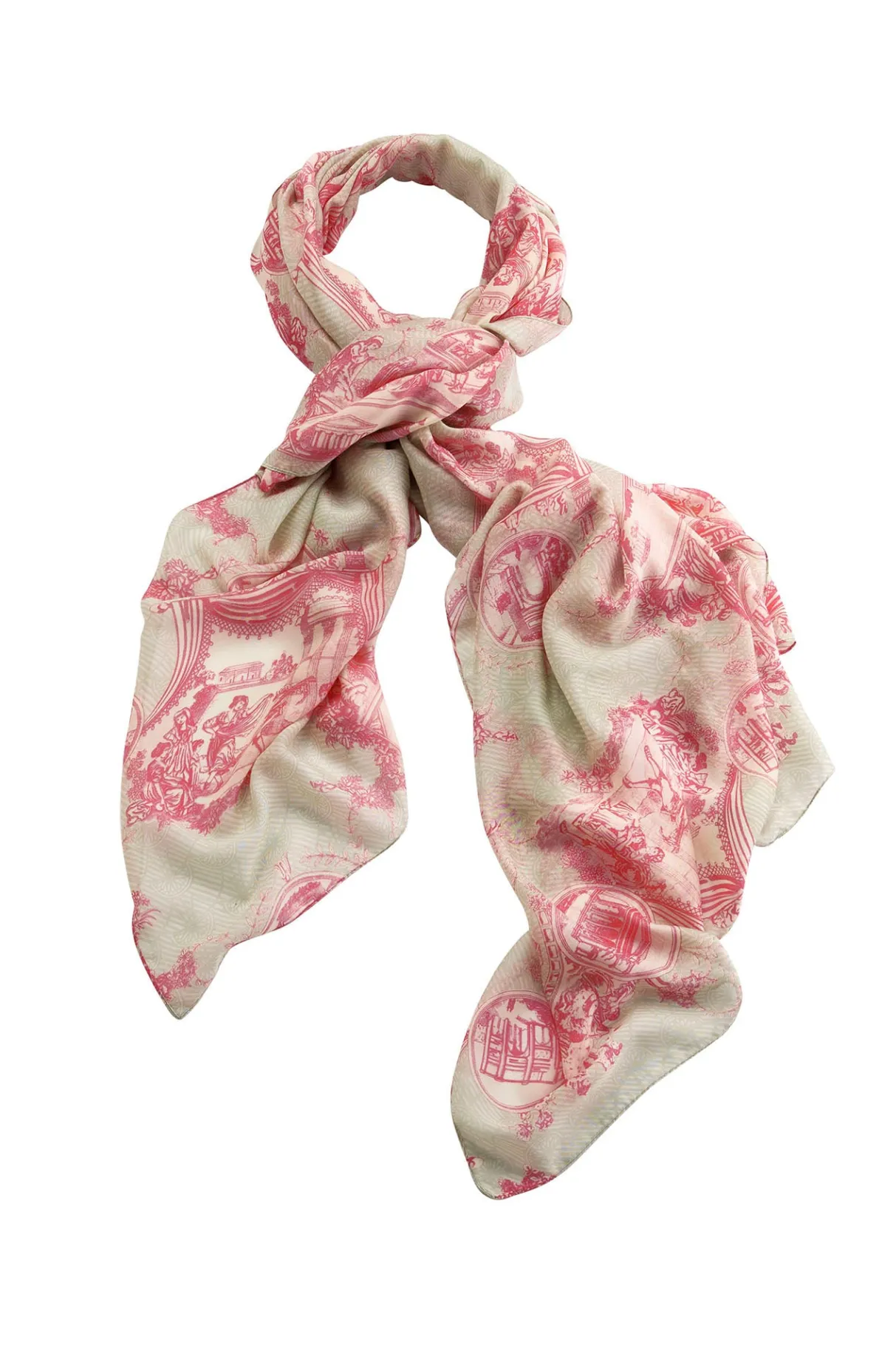 ancient_columns_pink_scarf_0.webp Discount One Hundred Stars Ancient Columns Pink Scarf