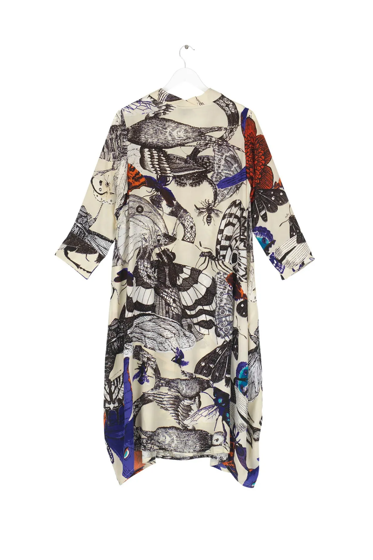 butterflies_cobalt_asymmetric_dress_4.webp Sale One Hundred Stars Butterflies Cobalt Asymmetric Dress