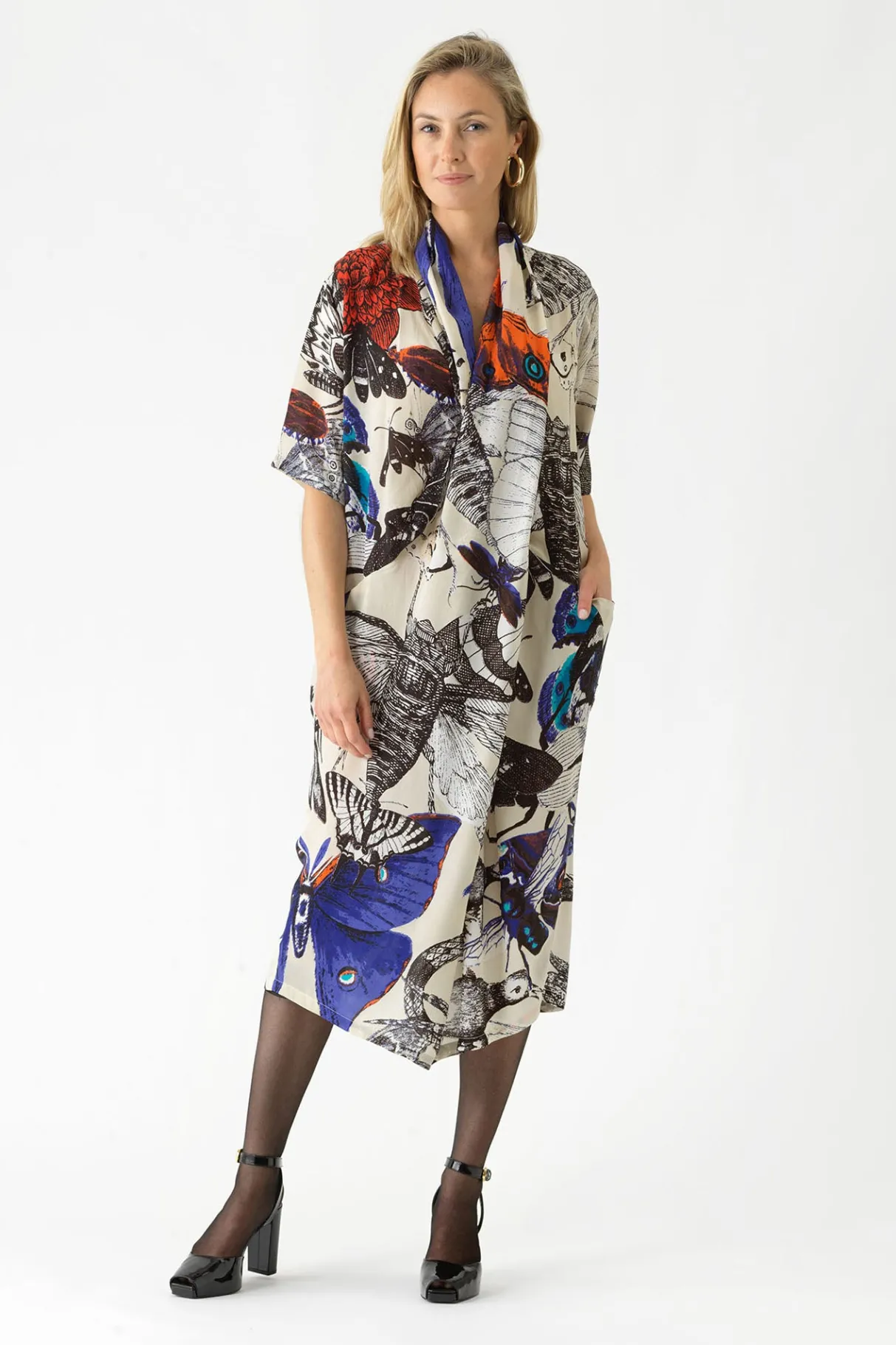butterflies_cobalt_rachel_dress_0.webp Fashion One Hundred Stars Butterflies Cobalt Rachel Dress