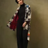 Store One Hundred Stars Butterflies Cobalt Wrap Jacket