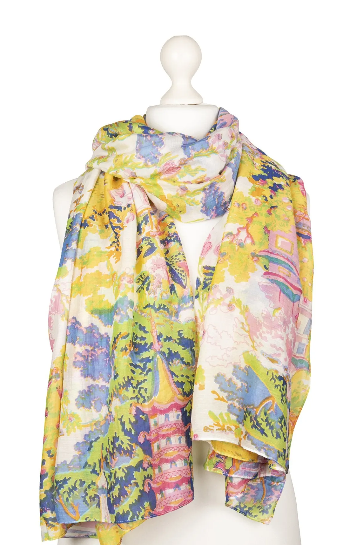 china_tree_summer_scarf_1.webp Clearance One Hundred Stars China Tree Summer Scarf