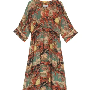 Outlet One Hundred Stars Country Toile Berry Abbi Dress