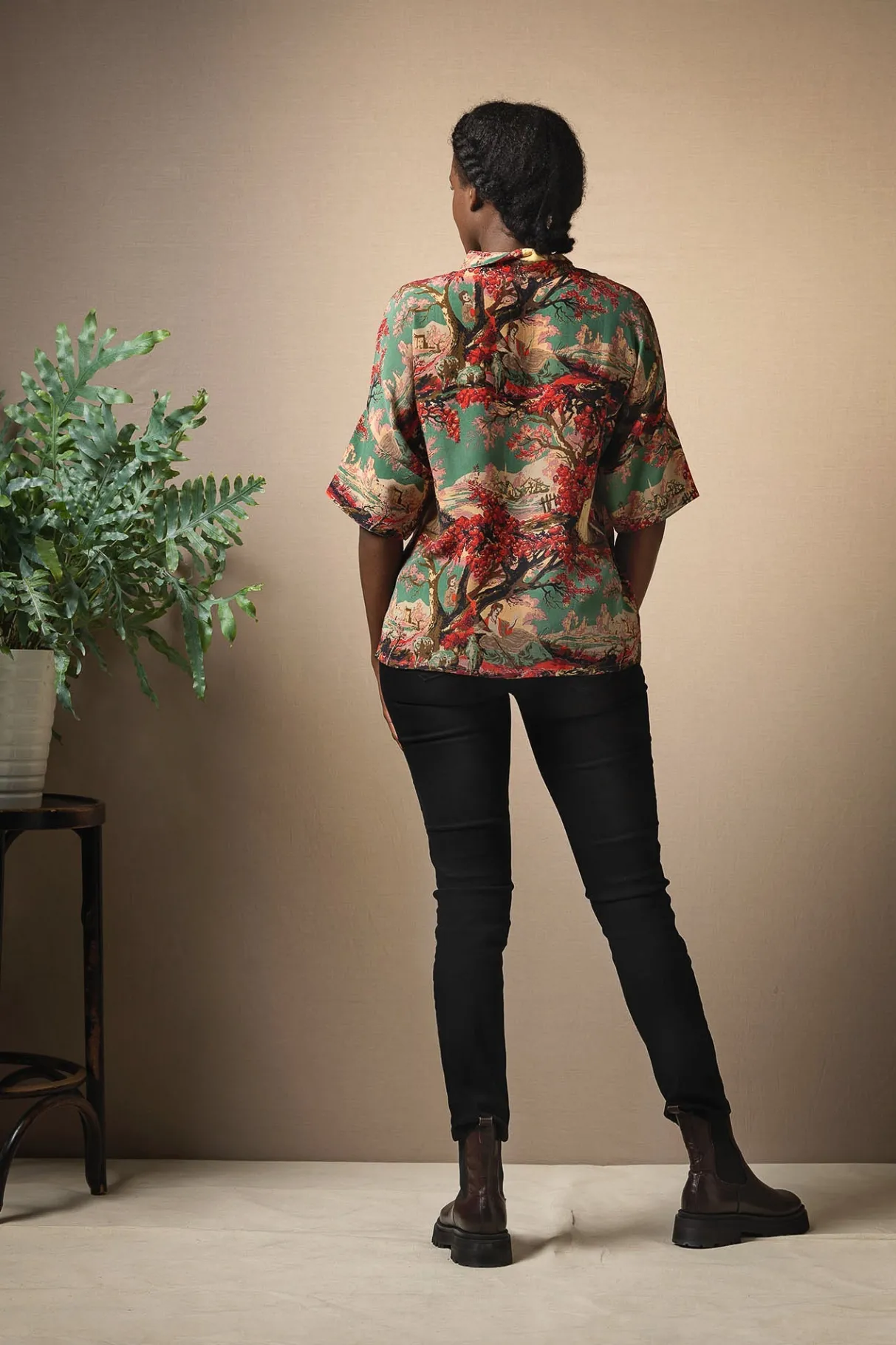 country_toile_berry_pippa_top_1.webp Cheap One Hundred Stars Country Toile Berry Pippa Top