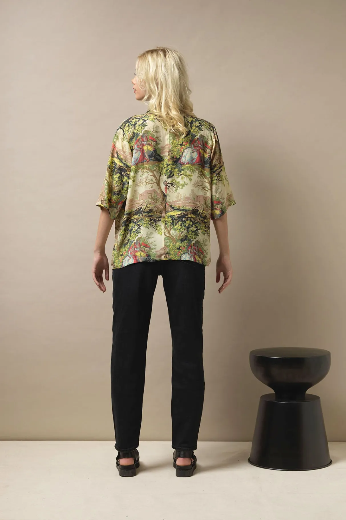 country_toile_rachel_top_2.webp Outlet One Hundred Stars Country Toile Rachel Top