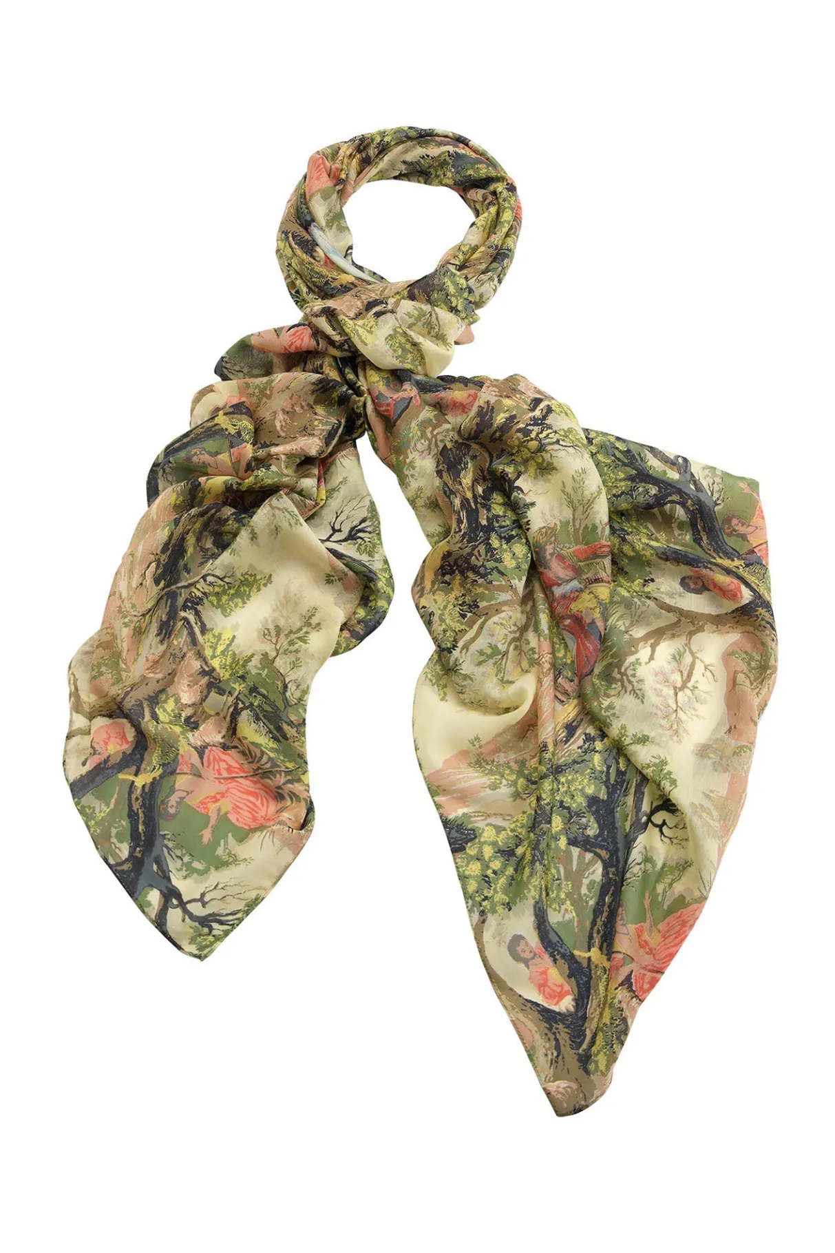 country_toile_scarf_0.webp Outlet One Hundred Stars Country Toile Scarf