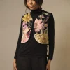 Flash Sale One Hundred Stars Daisy Black Gilet