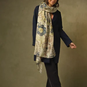 Discount One Hundred Stars Dhurrie Taupe Scarf