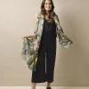 Outlet One Hundred Stars Eccentric Blooms Putty Scarf