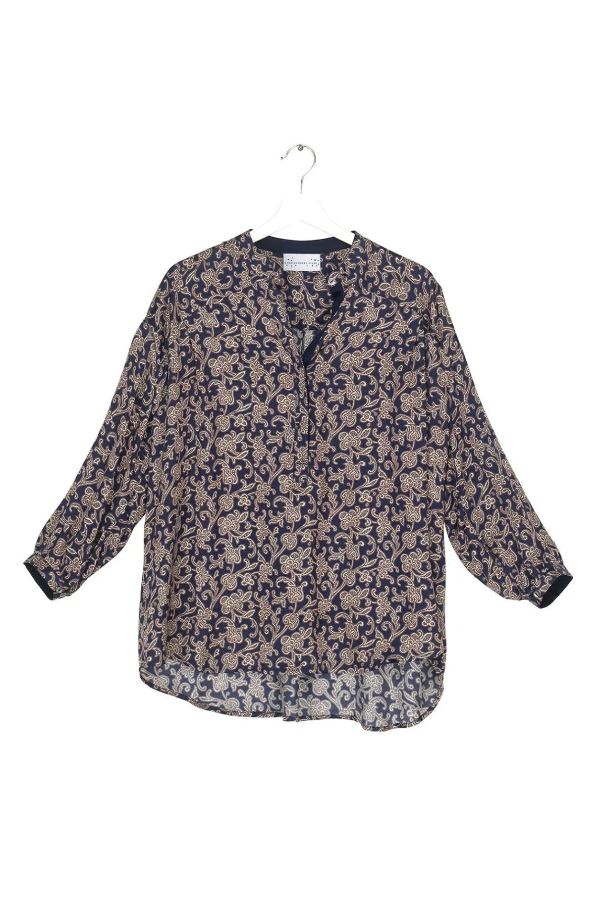 floral_paisley_blue_darcy_shirt_3.webp Hot One Hundred Stars Floral Paisley Blue Darcy Shirt