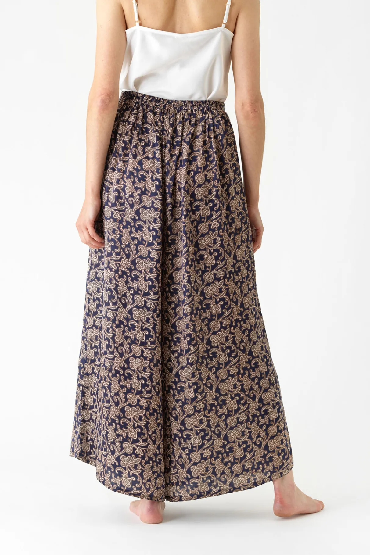 floral_paisley_blue_palazzo_pant_3.webp Cheap One Hundred Stars Floral Paisley Blue Palazzo Pant