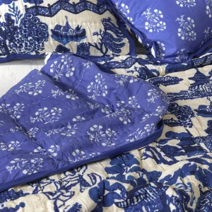 Store One Hundred Stars Giant Willow Blue Pillow Shams