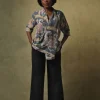 Clearance One Hundred Stars Handkerchief Grey Rachel Top