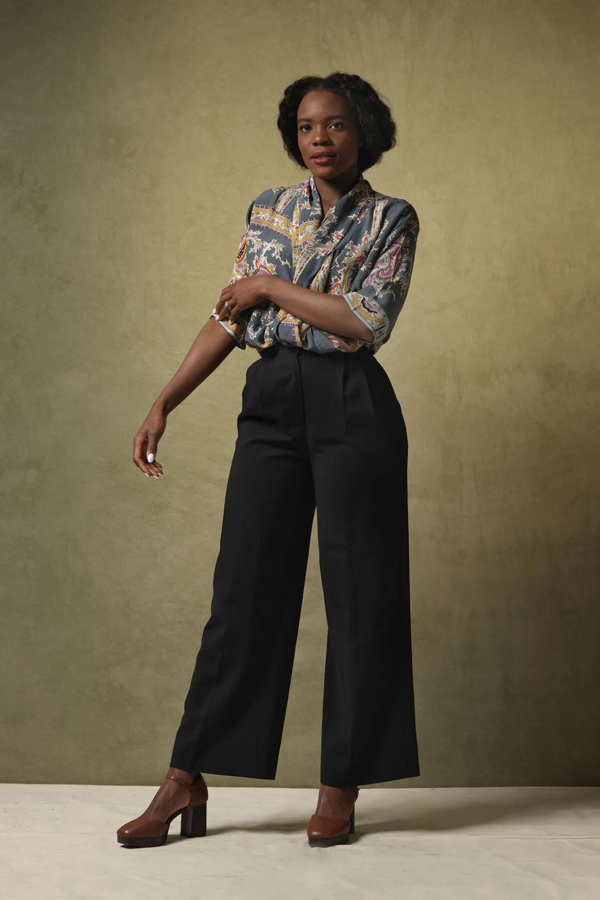 handkerchief_grey_rachel_top_1.webp Clearance One Hundred Stars Handkerchief Grey Rachel Top