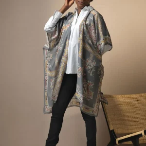Online One Hundred Stars Handkerchief Grey Throwover