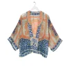 Flash Sale One Hundred Stars Indian Summer Blue Kimono