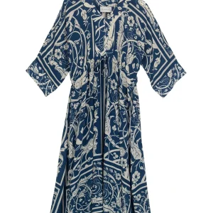 Discount One Hundred Stars Jaipur Blue Abbi Dress