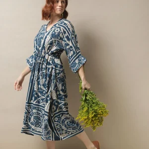 Discount One Hundred Stars Jaipur Blue Abbi Dress