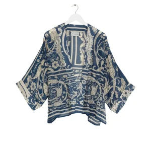 Best Sale One Hundred Stars Jaipur Blue Kimono