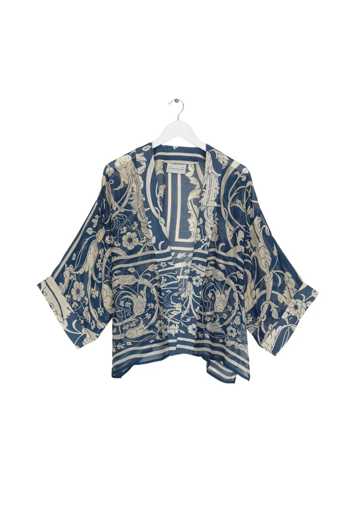 jaipur_blue_kimono_2.webp Best Sale One Hundred Stars Jaipur Blue Kimono