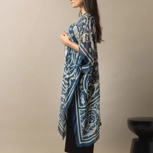 New One Hundred Stars Jaipur Blue Throwover