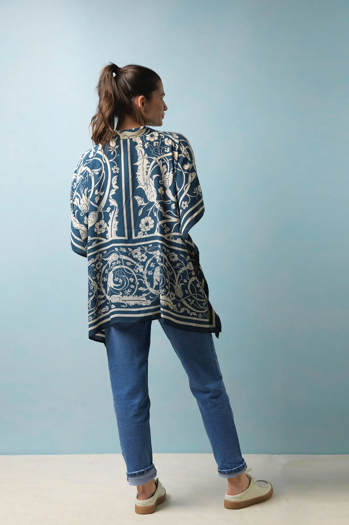 jaipur_blue_tunic_top_1.webp Flash Sale One Hundred Stars Jaipur Blue Tunic Top