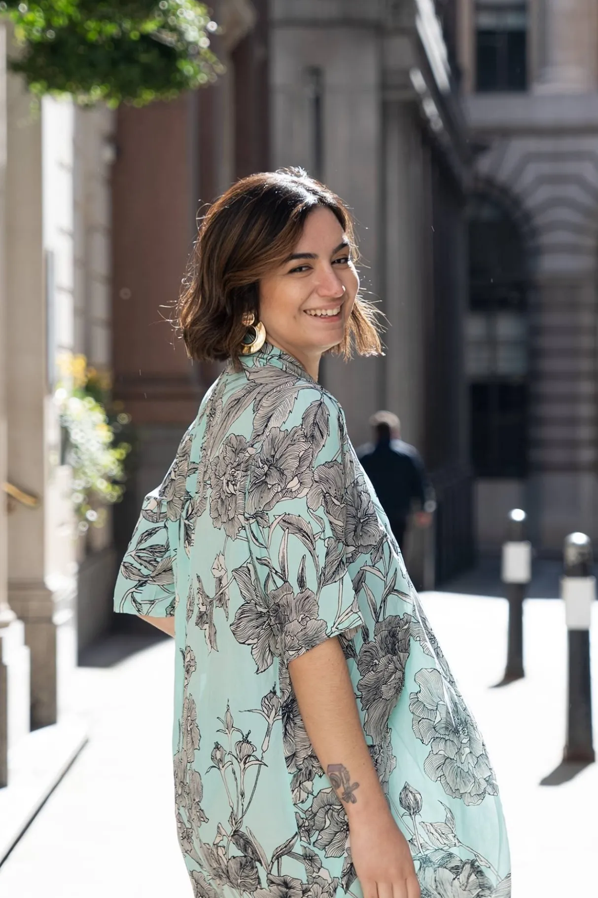 kew_etched_floral_aqua_rachel_dress_2.webp New One Hundred Stars Kew Etched Floral Aqua Rachel Dress