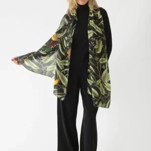 Best Sale One Hundred Stars Kew Evergreen Black Scarf