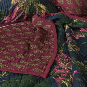 Store One Hundred Stars Kew Magnolia Blue Pillow Shams