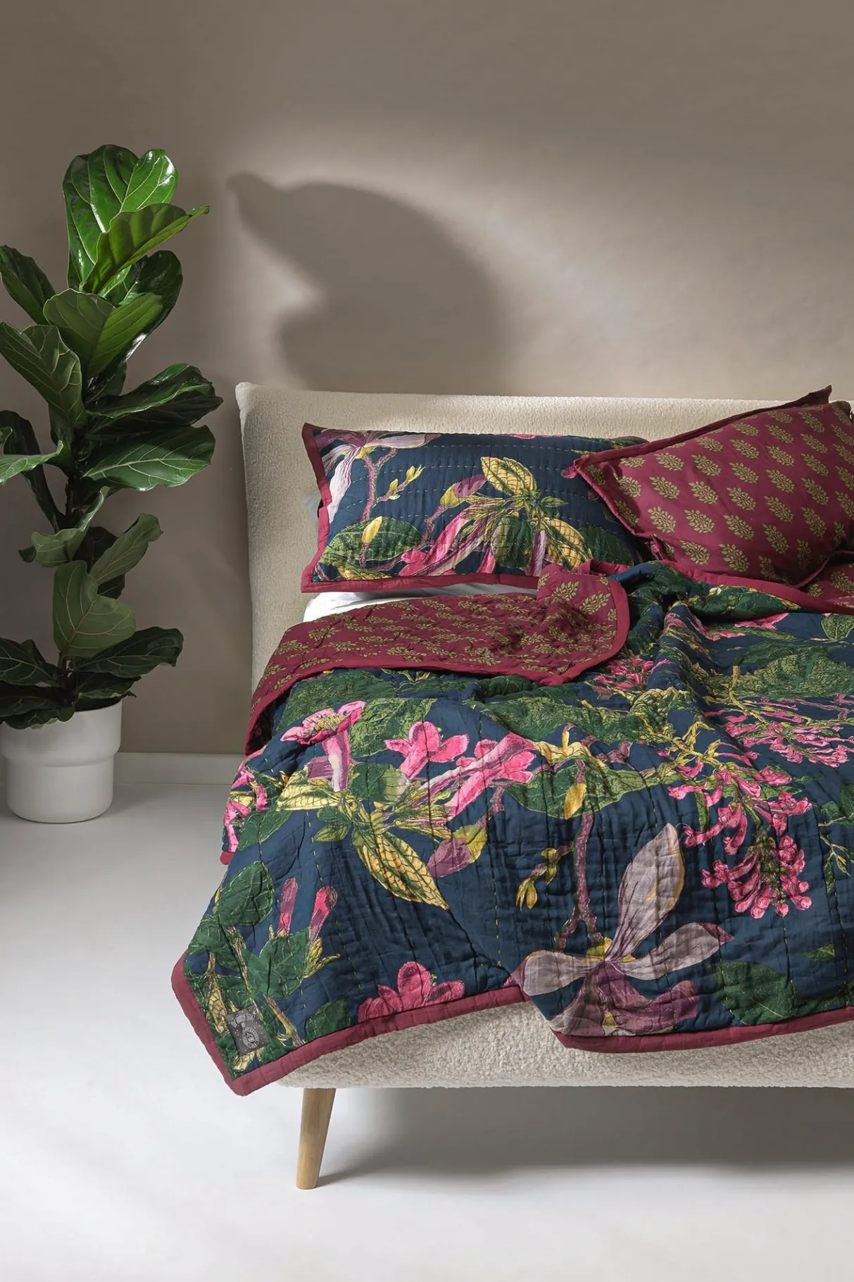 kew_magnolia_blue_pillow_shams_1-1.webp Store One Hundred Stars Kew Magnolia Blue Pillow Shams