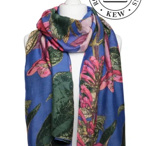 Shop One Hundred Stars Kew Magnolia Purple Scarf