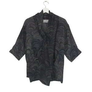 Hot One Hundred Stars Marbled Indigo Rachel Top