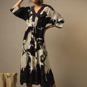 Outlet One Hundred Stars Stork Black Abbi Dress