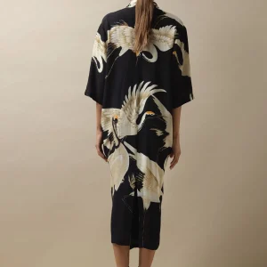 Fashion One Hundred Stars Stork Black Rachel Dress