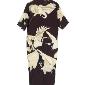 Online One Hundred Stars Stork Burgundy Rachel Dress