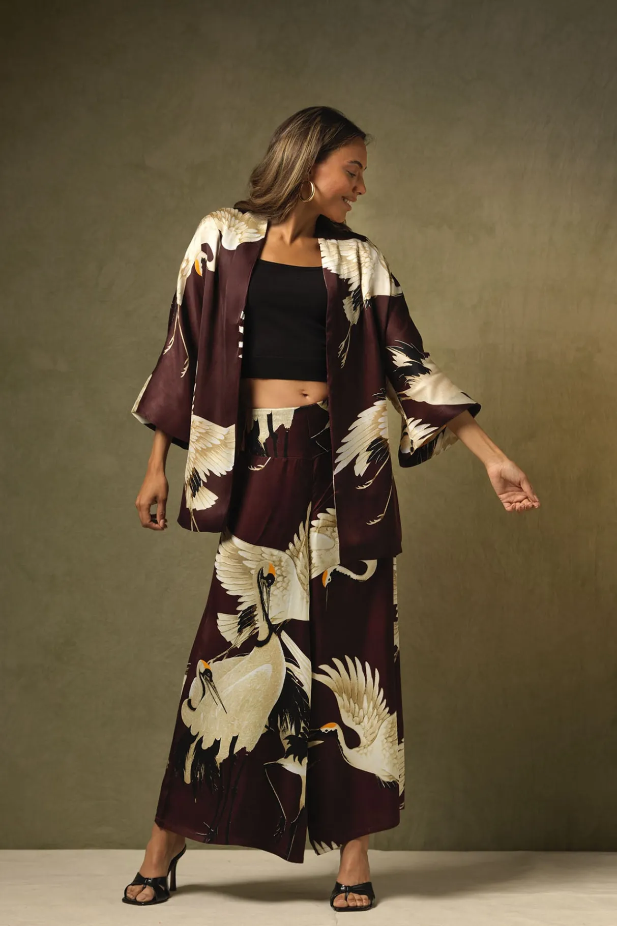 stork_burgundy_wrap_jacket_2.webp Discount One Hundred Stars Stork Burgundy Wrap Jacket