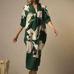 Cheap One Hundred Stars Stork Forest Green Rachel Dress