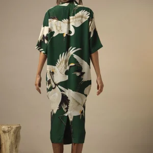 Cheap One Hundred Stars Stork Forest Green Rachel Dress