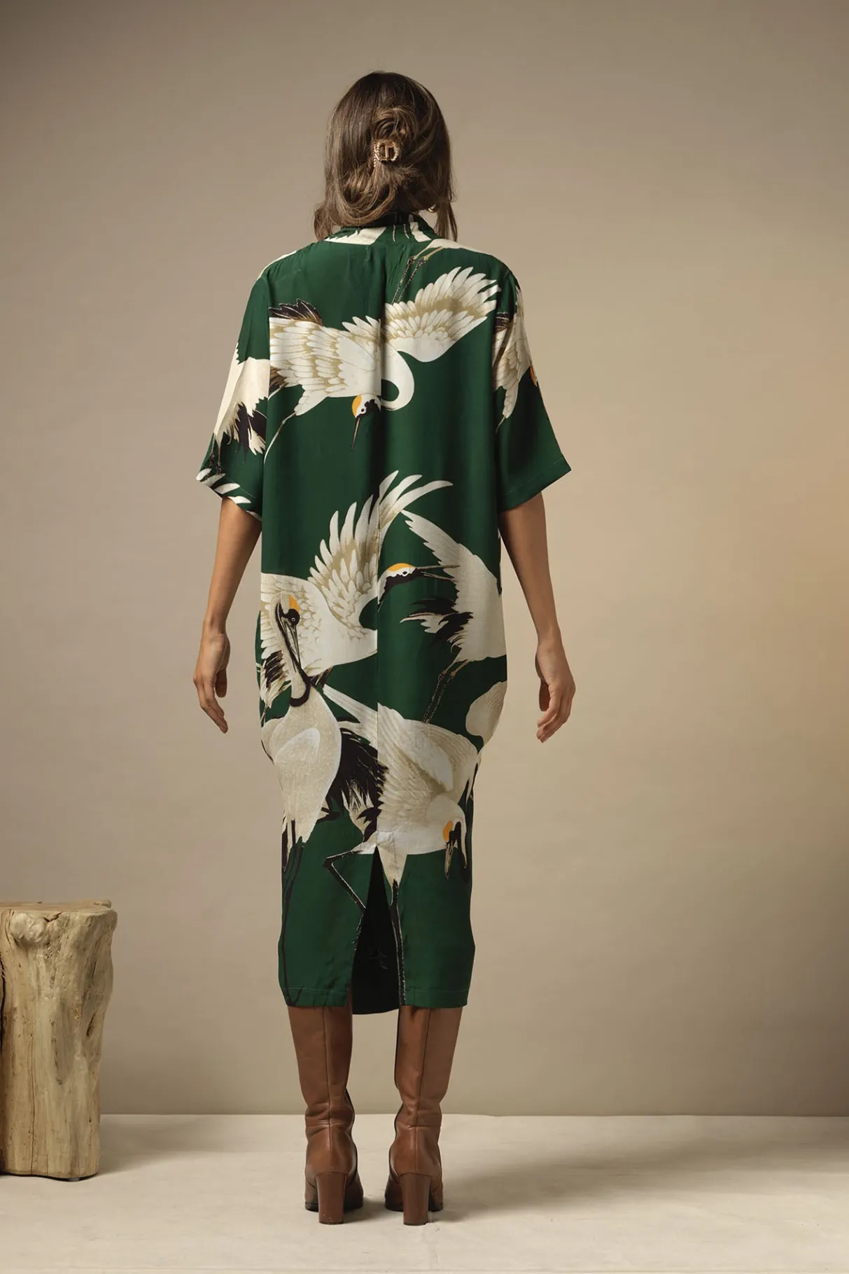 stork_forest_green_rachel_dress_2.webp Cheap One Hundred Stars Stork Forest Green Rachel Dress
